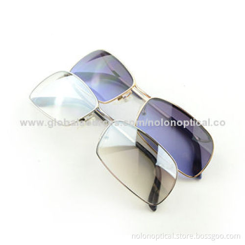 2014 New Model Silver Metal Sunglasses for Men, CE and FDA Marks